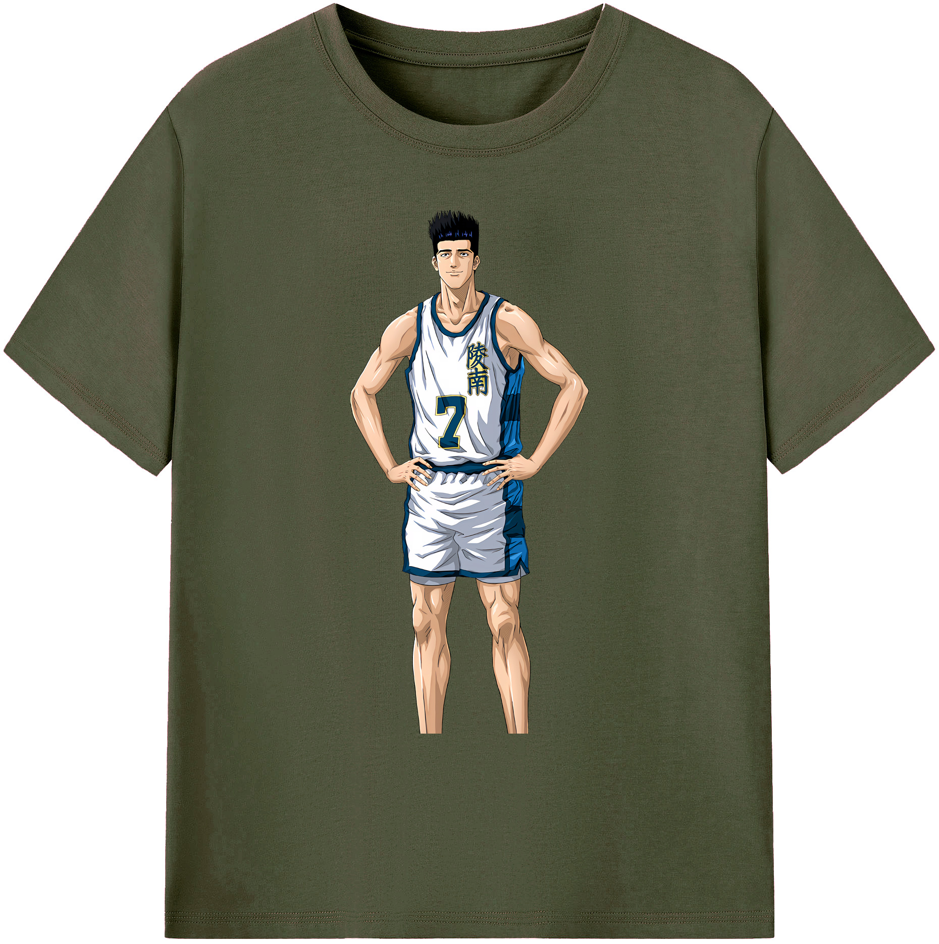 （画像用） SLAM DUNK／スラムダンク 綿100％ メンズ半袖Tシャツ｜肌触りやわらか＆通気性